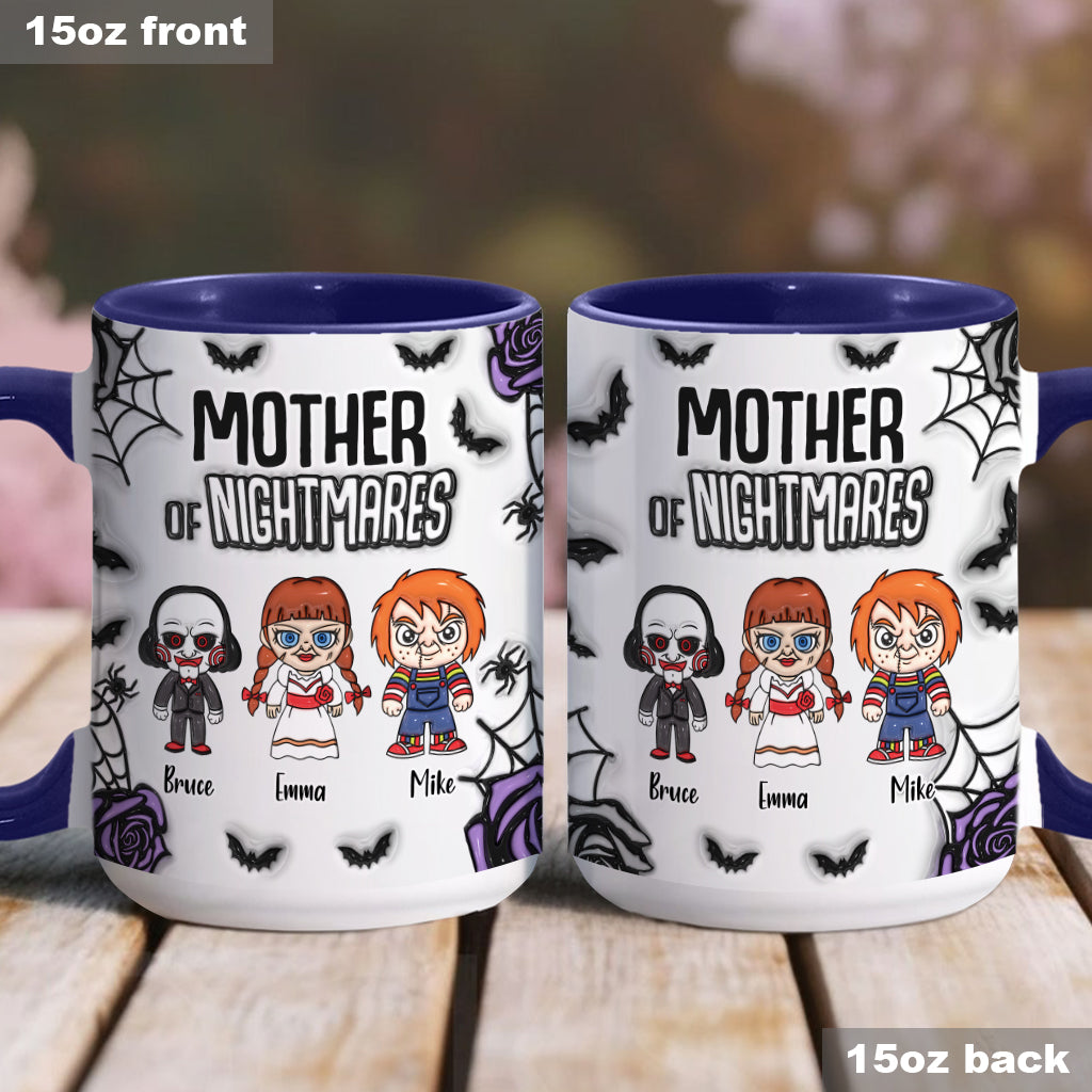 Mother Of Nightmares - Personalized Mother Accent Mug
