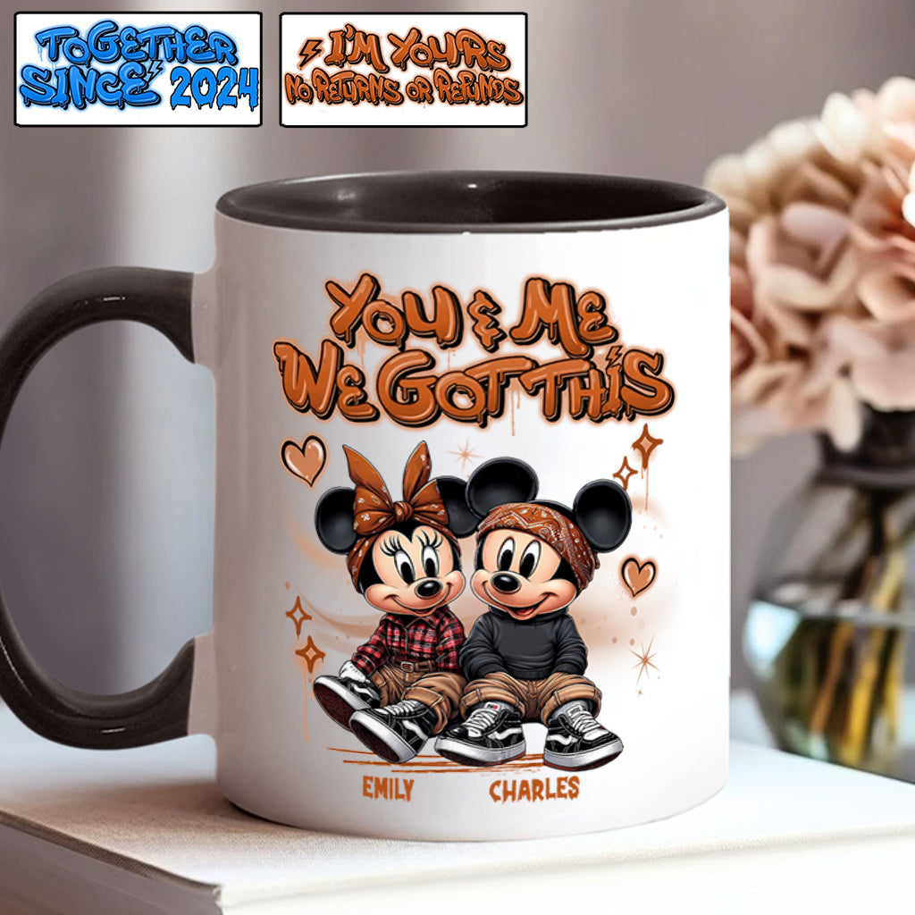 We Got This - Personalized Mouse Accent Mug