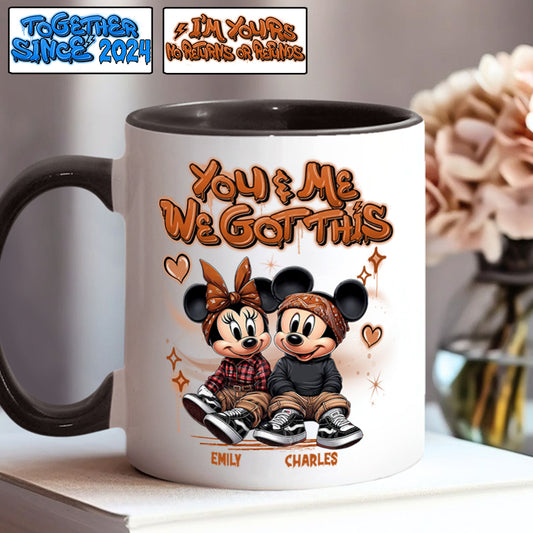 We Got This - Personalized Mouse Accent Mug