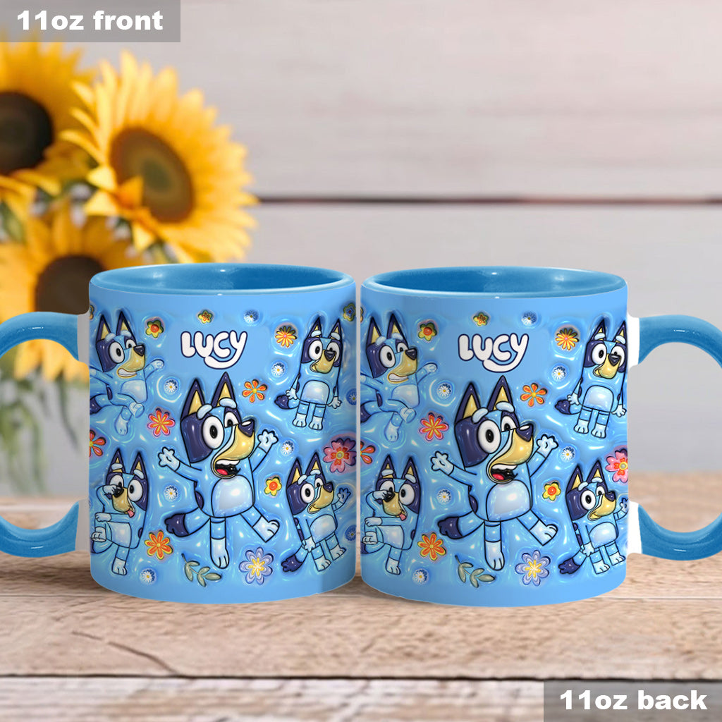 Cool Dog - Personalized Mouse Accent Mug