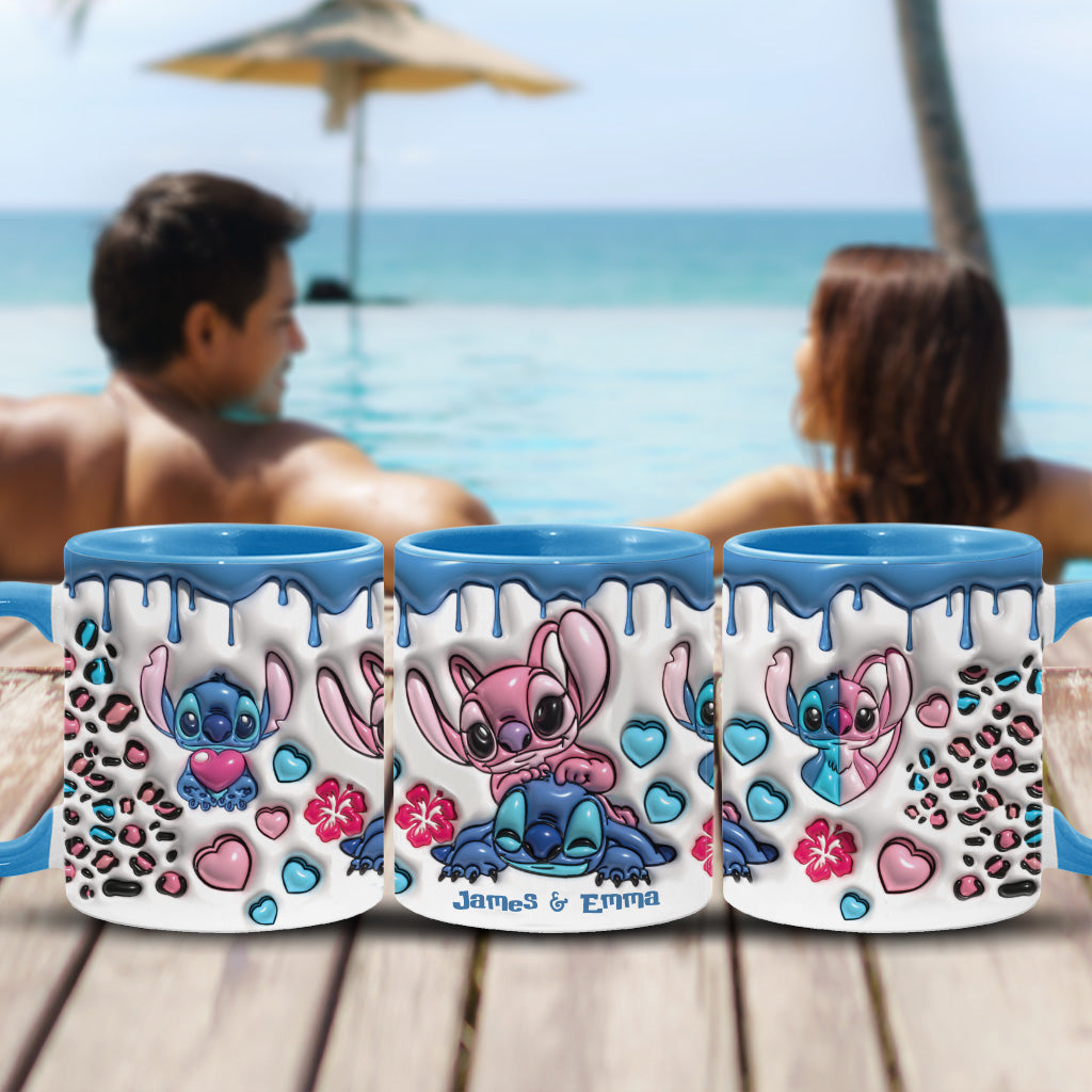 Ohana Love - Personalized Ohana Accent Mug