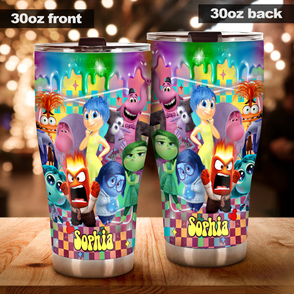 Today I Feel - Personalized Mouse Tumbler