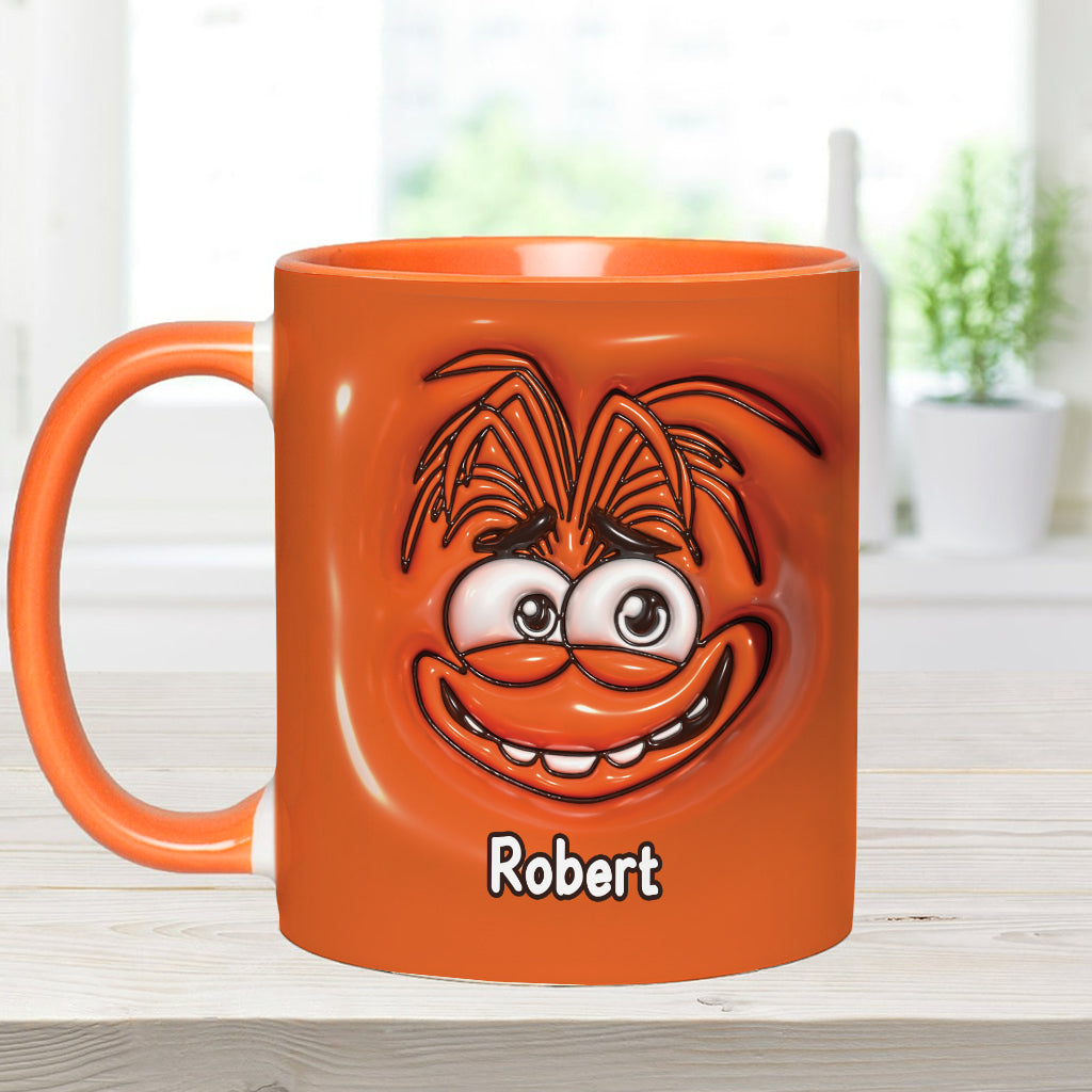 It's Okay To Feel All The Feels - Personalized Accent Mug