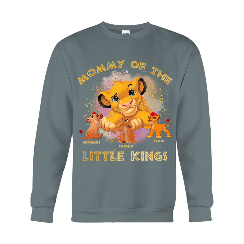 Mommy Of The Little Kings - Personalized Mouse T-shirt And Hoodie