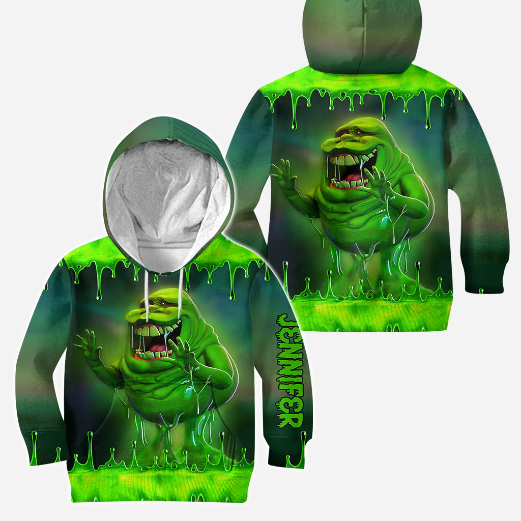 Green Ghost - Personalized Ghostbusters Hoodie and Leggings