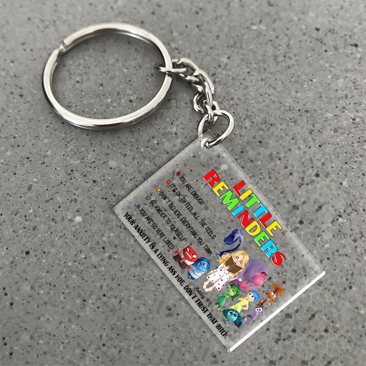 Little Reminders - Personalized Keychain