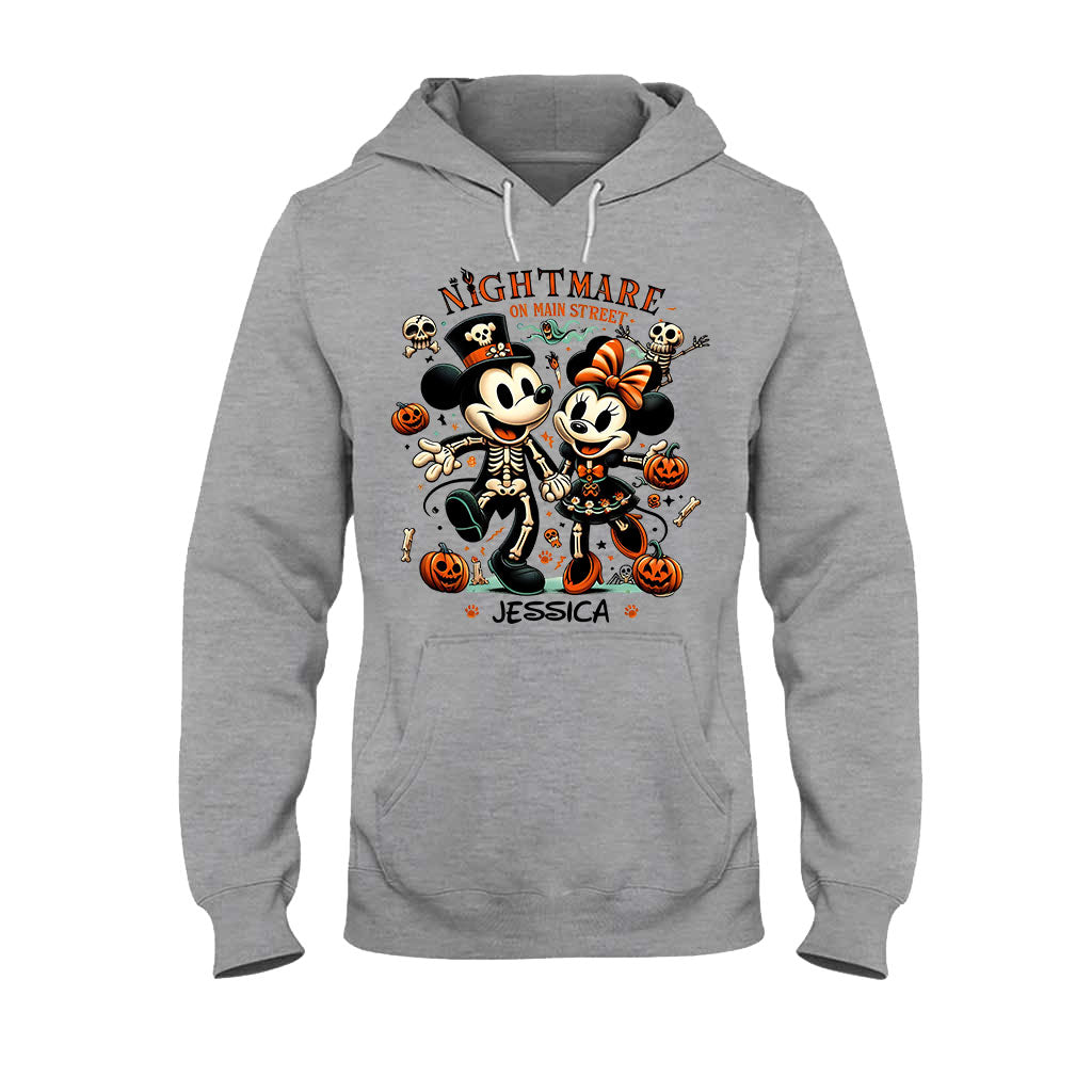 Nightmare On Main Street - Personalized Mouse T-shirt And Hoodie
