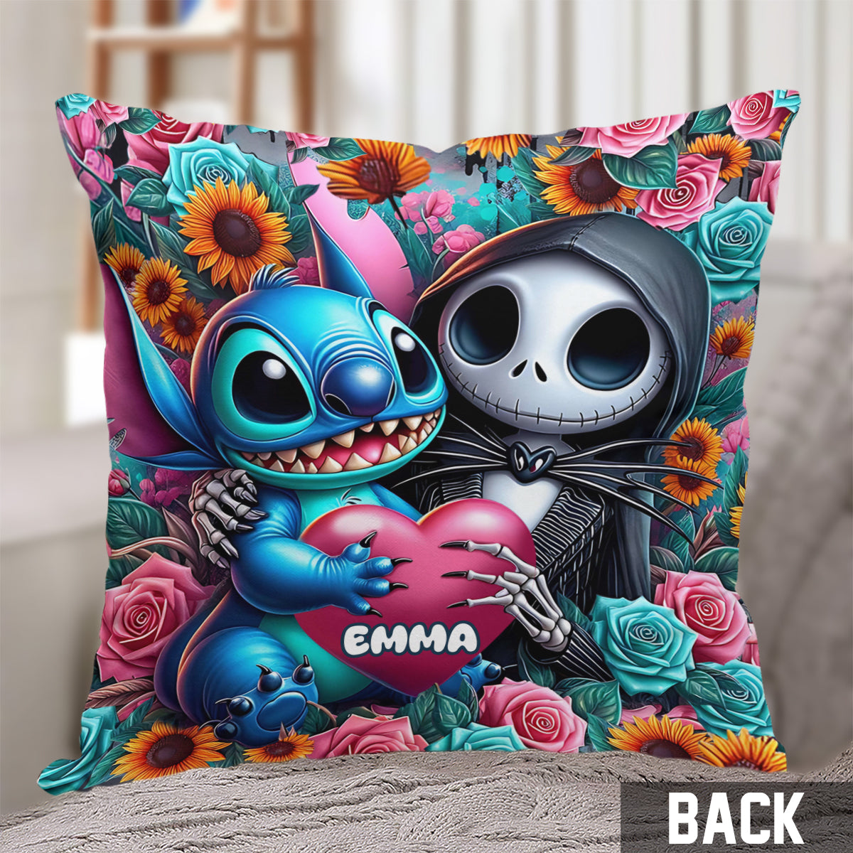 Friends - Personalized Nightmare Throw Pillow