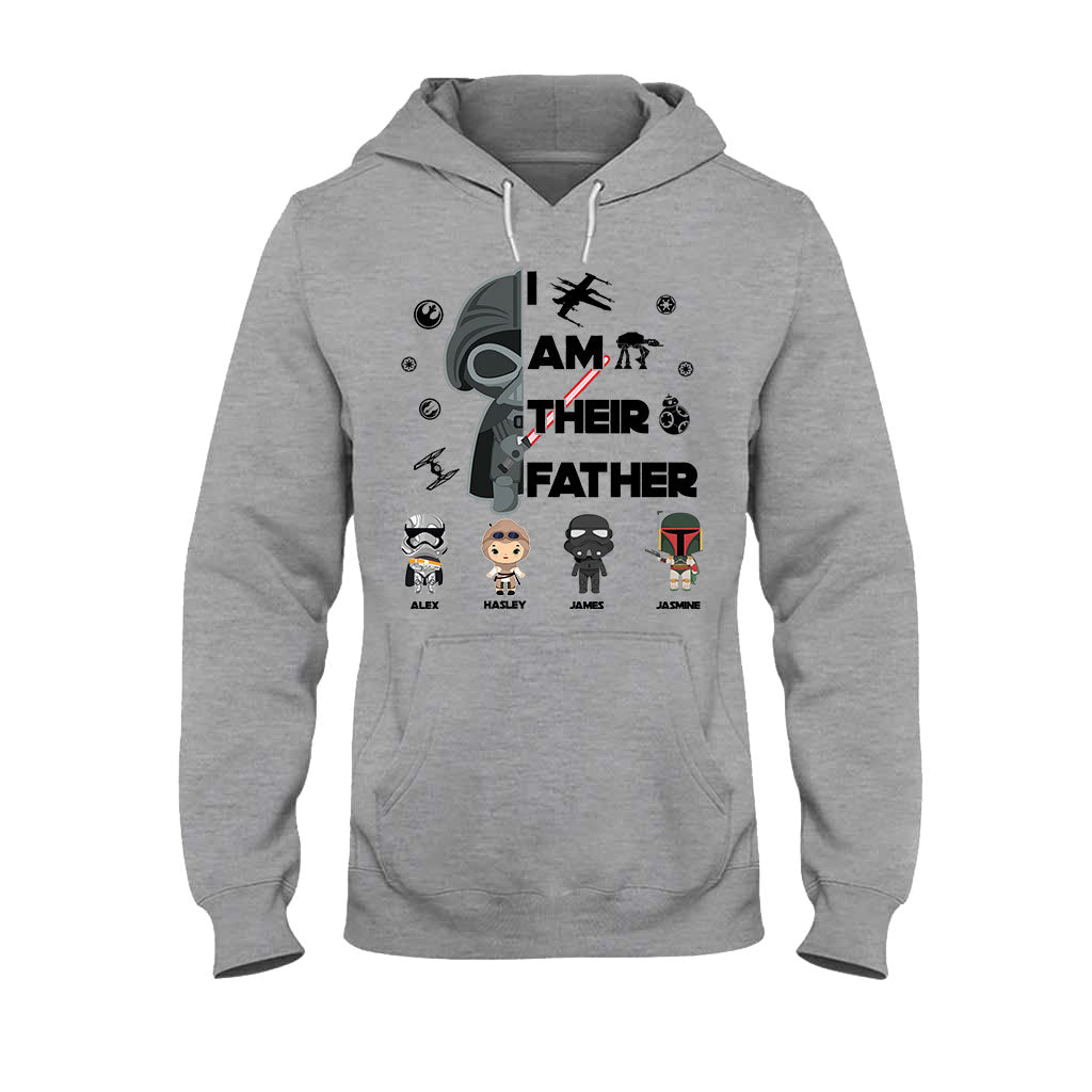 I Am Their Father - Personalized The Force T-shirt And Hoodie
