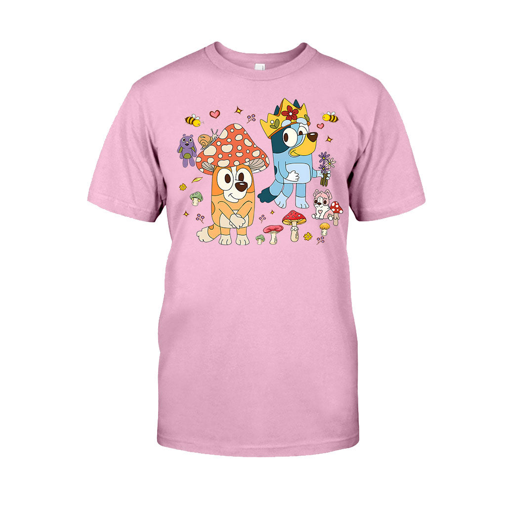 Mushroom Pattern - Mouse T-shirt And Hoodie
