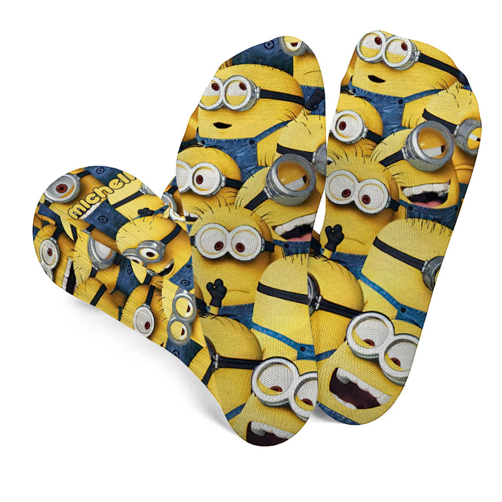 Cute Monster - Personalized Socks