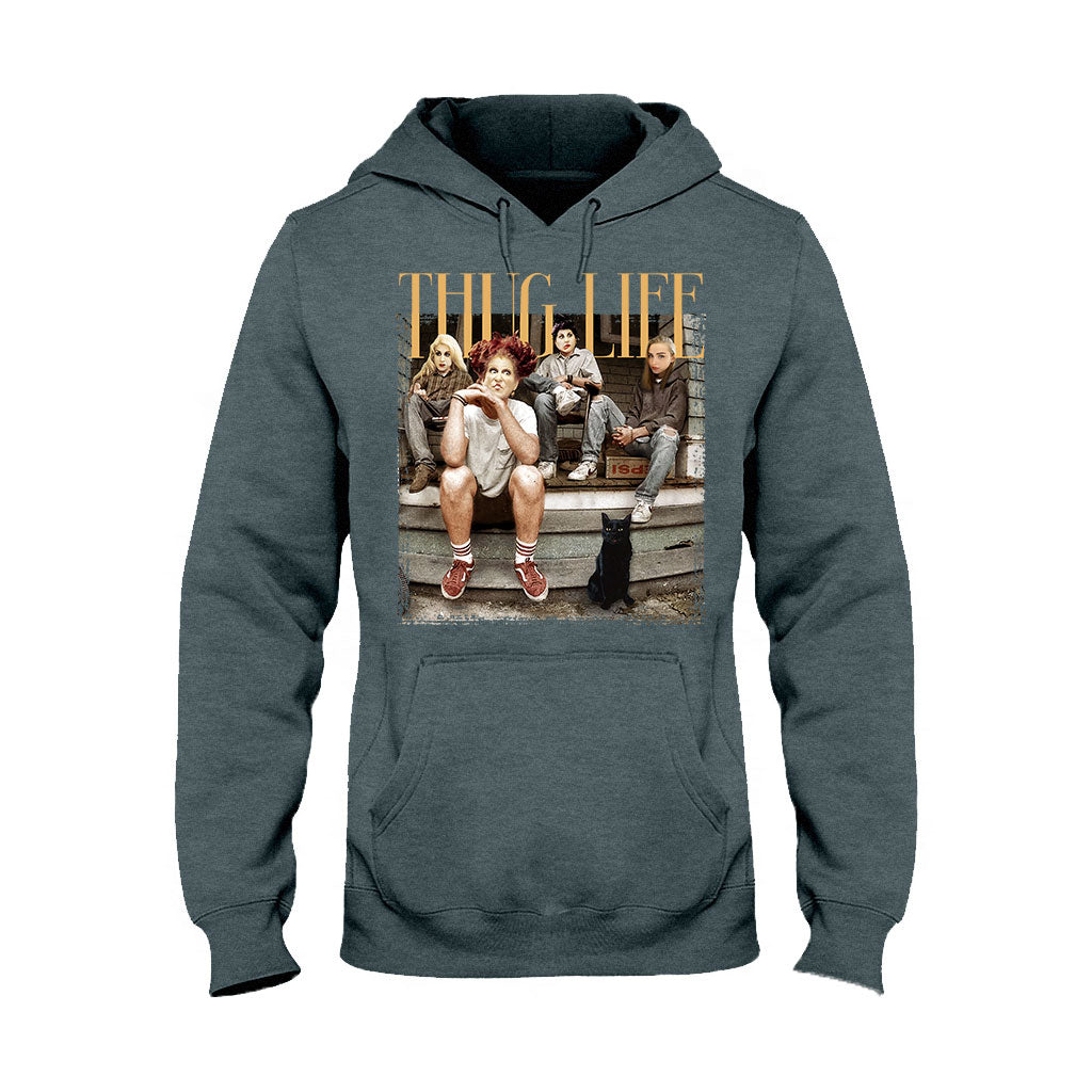 Thug Life Bad Witches - Personalized Three Witches T-shirt And Hoodie