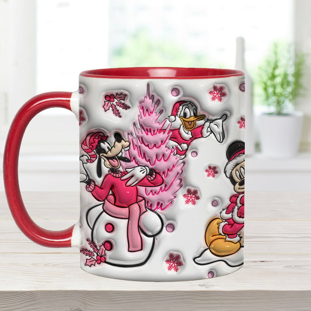 Let It Snow - Personalized Mouse Accent Mug