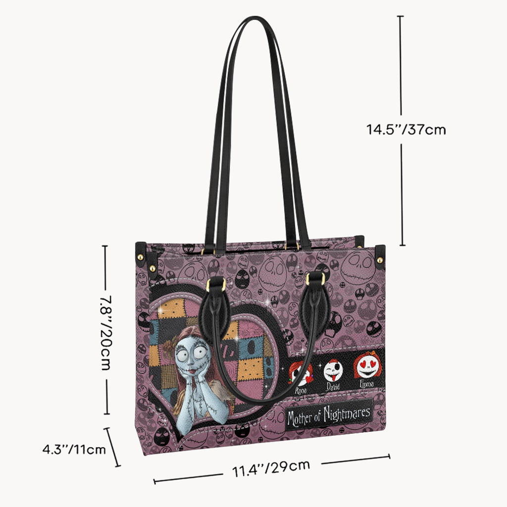 Mother Of Nightmares - Personalized Nightmare Leather Handbag