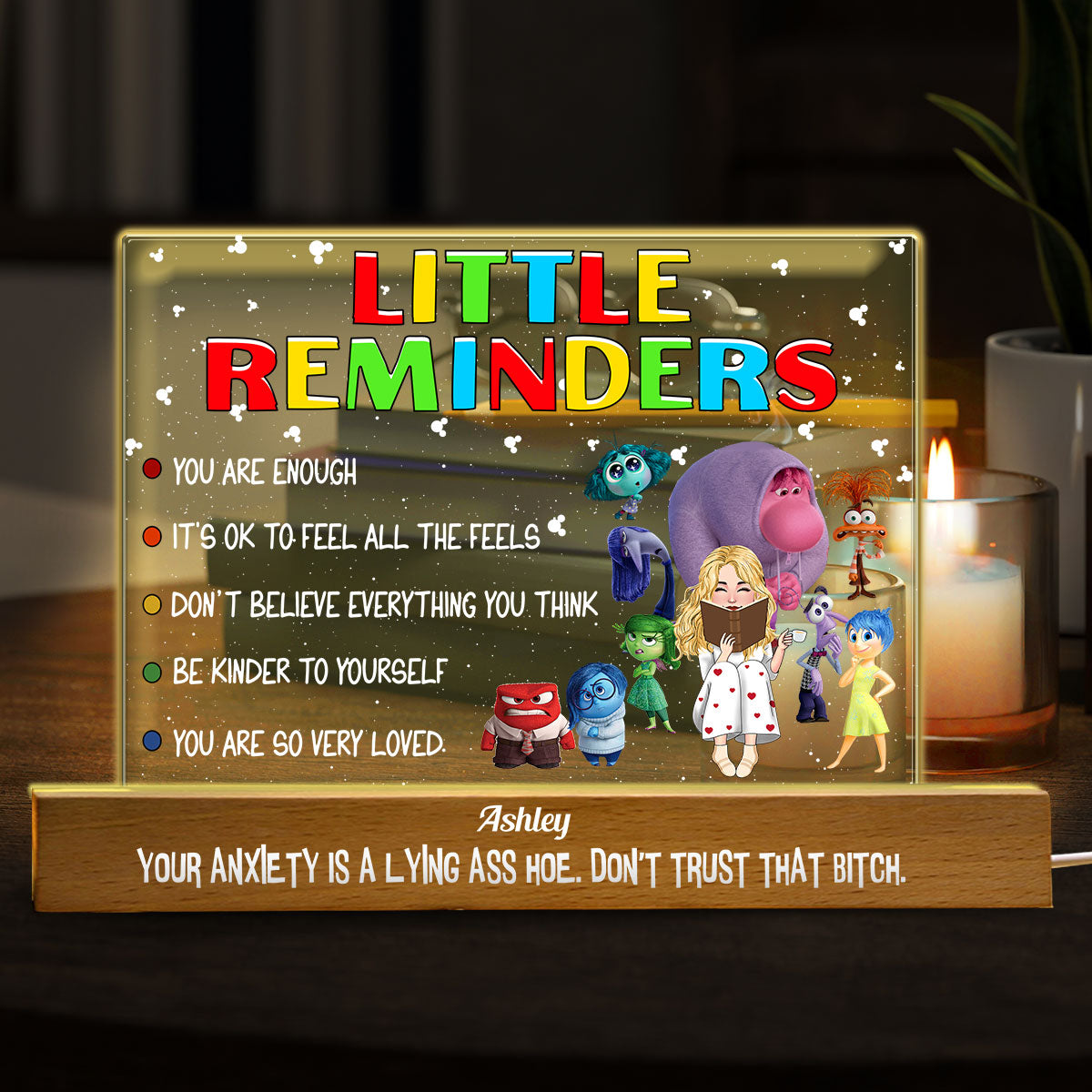 Little Reminders - Personalized Shaped Led Night Light