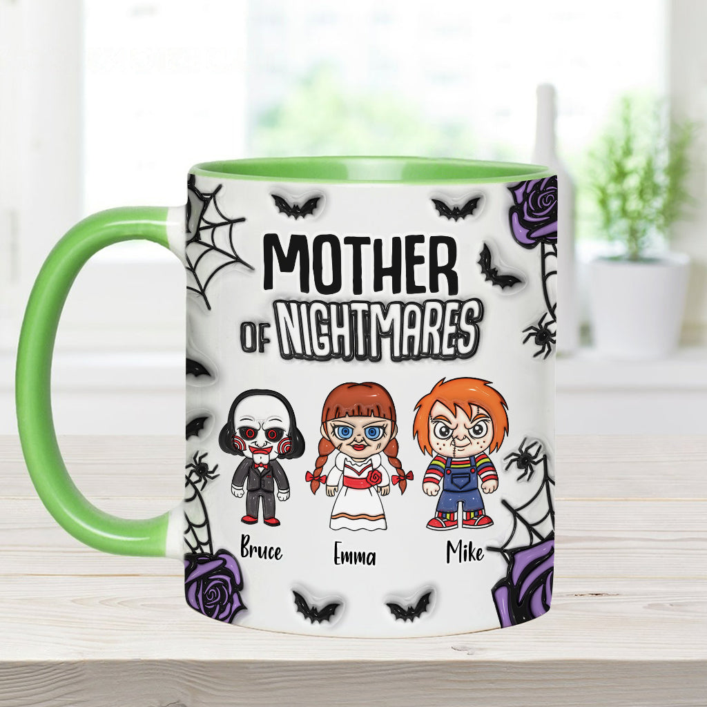 Mother Of Nightmares - Personalized Mother Accent Mug