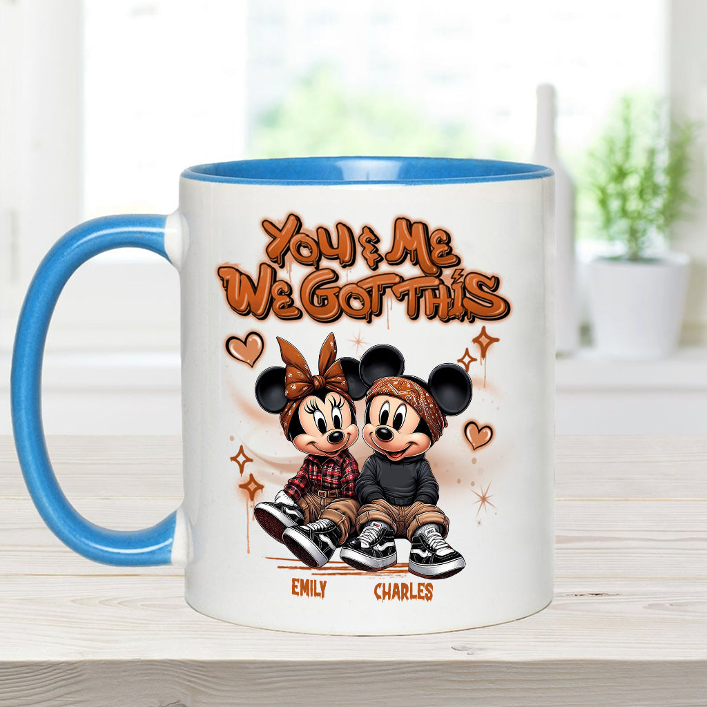 We Got This - Personalized Mouse Accent Mug