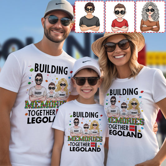 Building Memories Together - Personalized T-shirt And Hoodie
