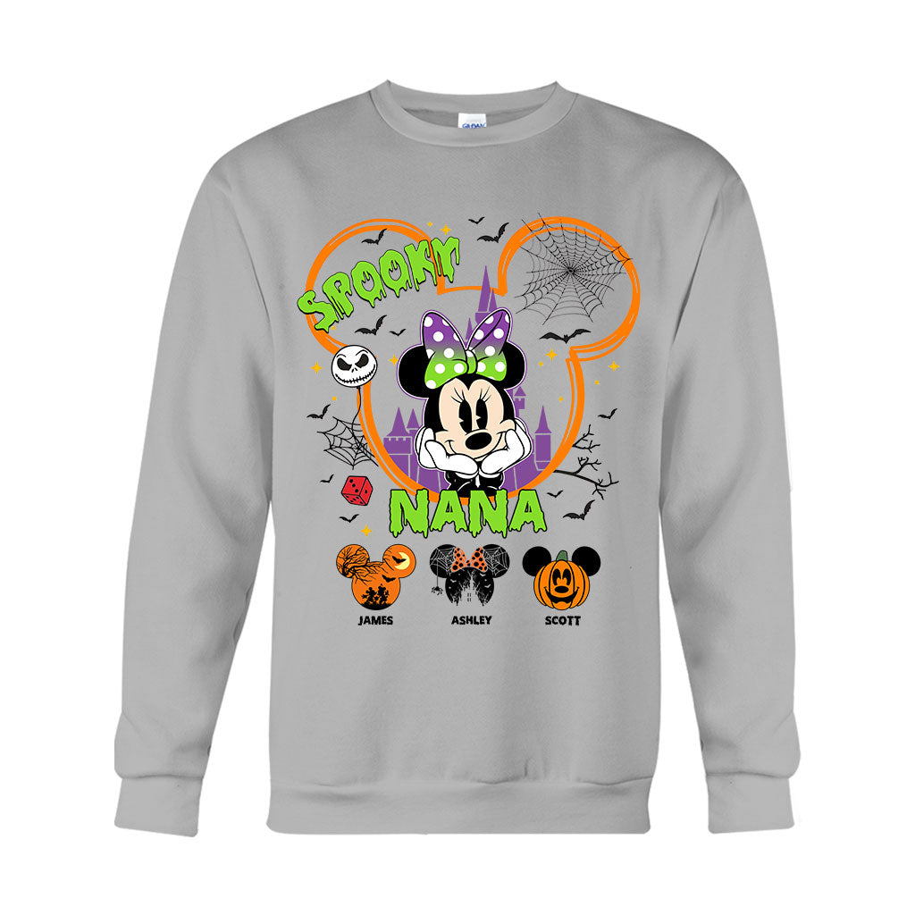 Spooky Nana - Personalized Grandma T-shirt And Hoodie