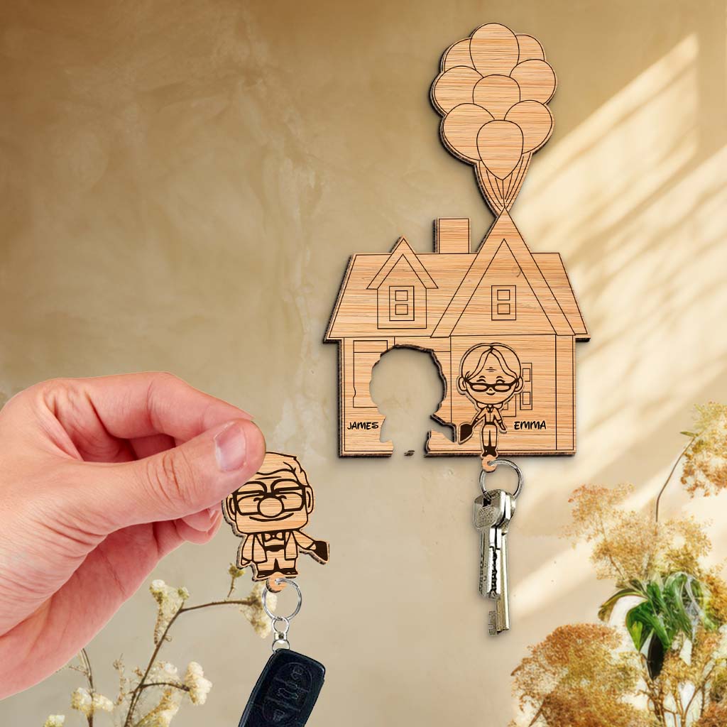 You And Me We Got This - Personalized Mouse Key Holder