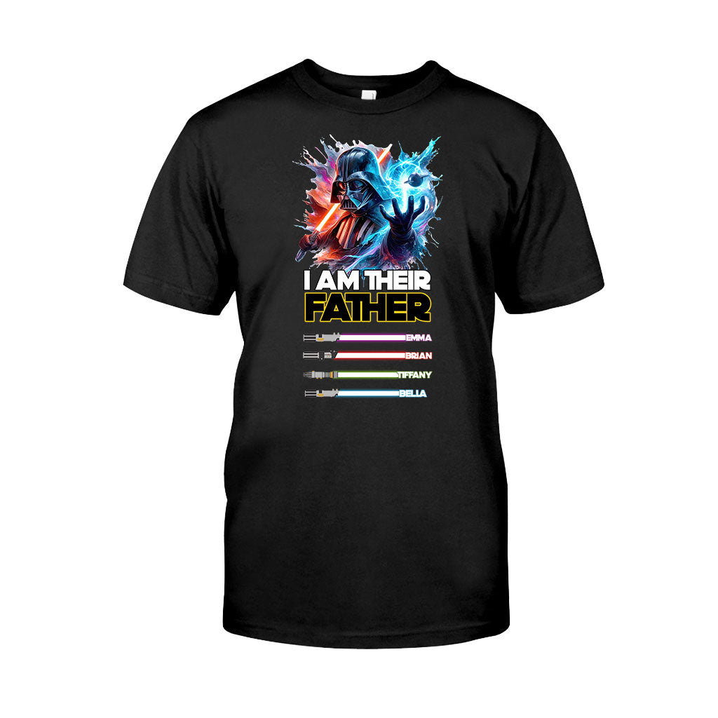 I Am Their Father - Personalized The Force T-shirt And Hoodie
