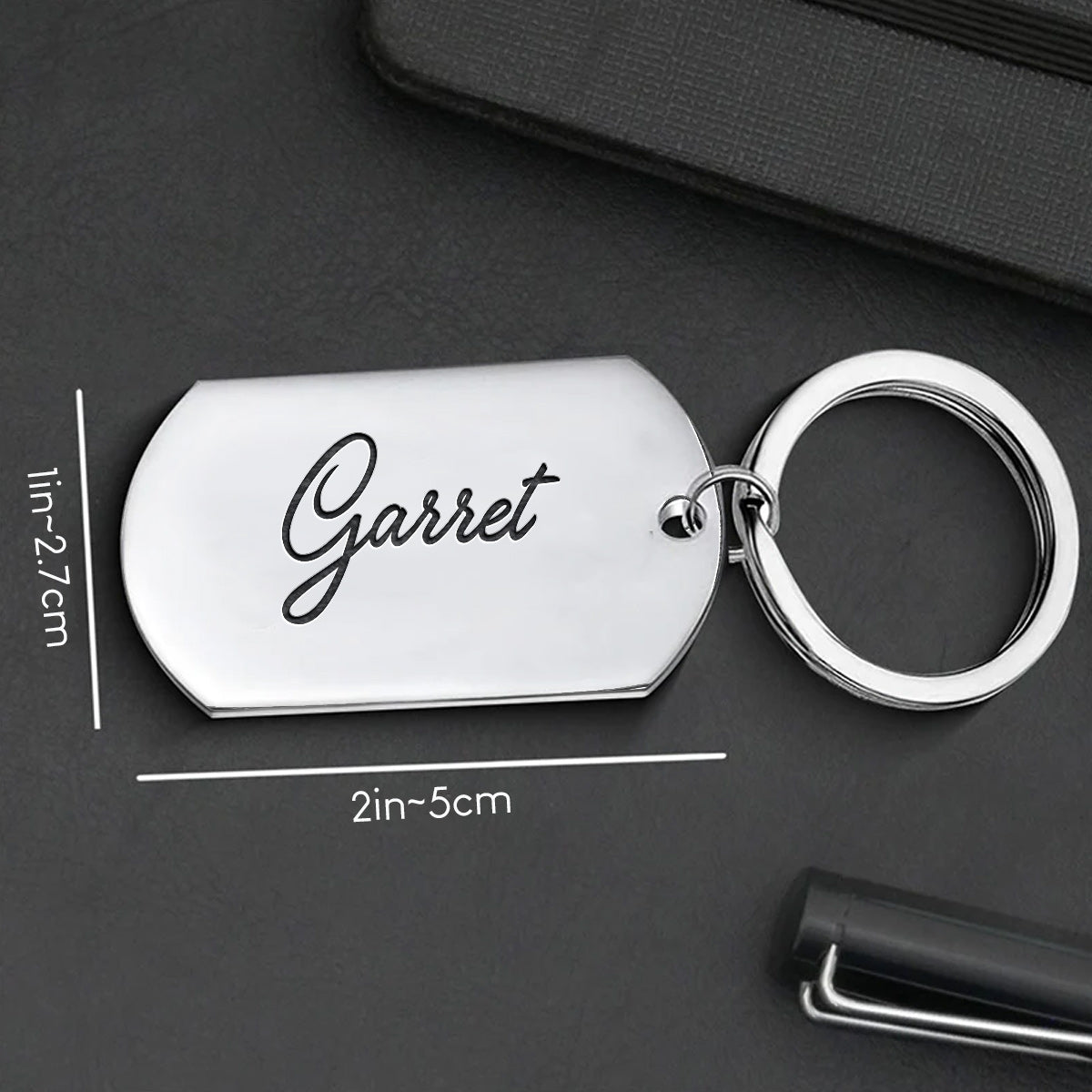 Don't Dream It Be It - Personalized LGBT Support Epoxy Metal Keychain