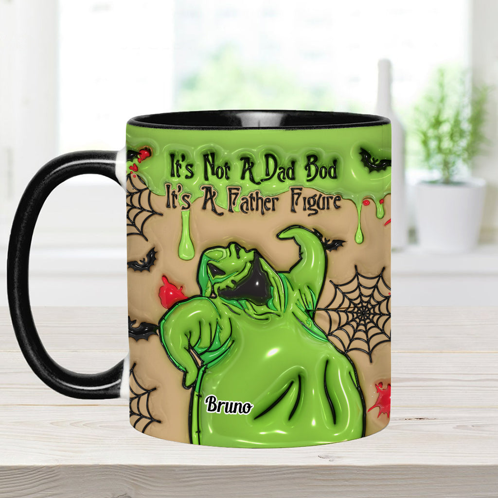 It's Not A Dad Bod It's A Father Figure - Personalized Nightmare Accent Mug