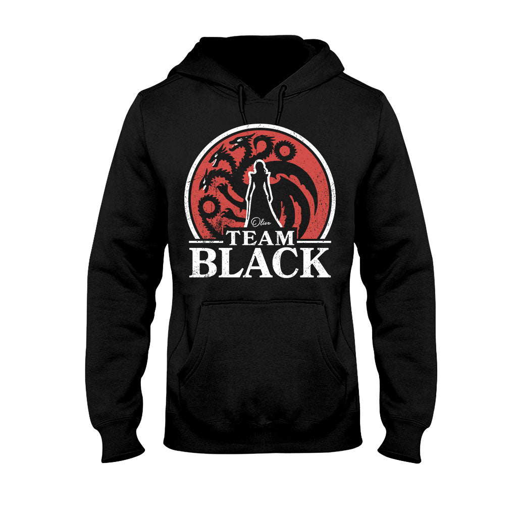 Team Black Vs Team Green - Personalized Thrones Game T-shirt And Hoodie