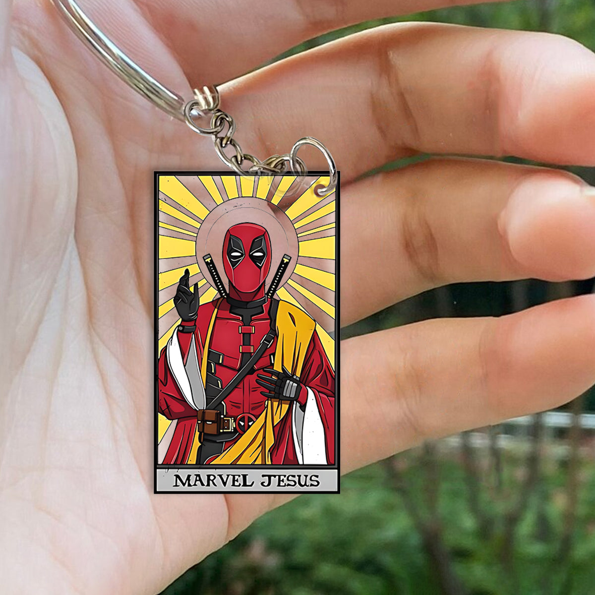 Superheoro God - Personalized The Psychopath Keychain