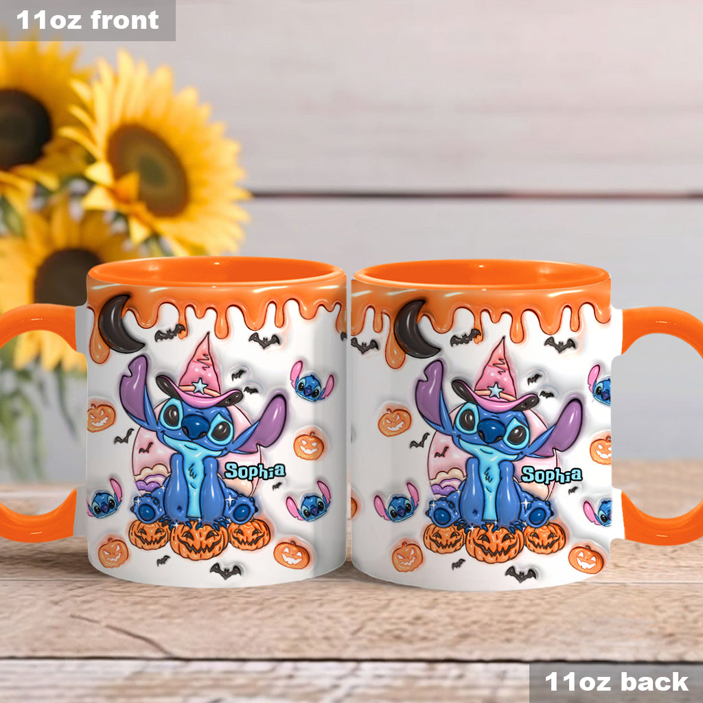 Spooky Vibes - Personalized Ohana Accent Mug