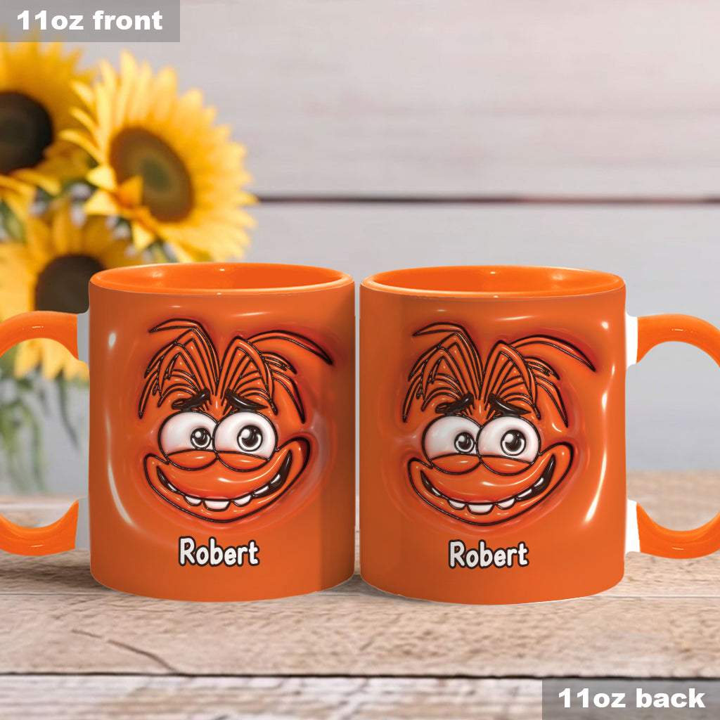 It's Okay To Feel All The Feels - Personalized Accent Mug