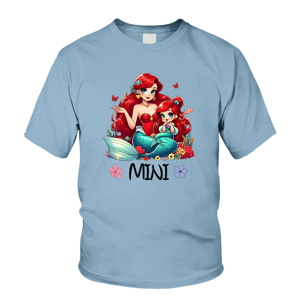 Chicano Royal Mother & Daughter - Personalized Mouse T-shirt And Hoodie