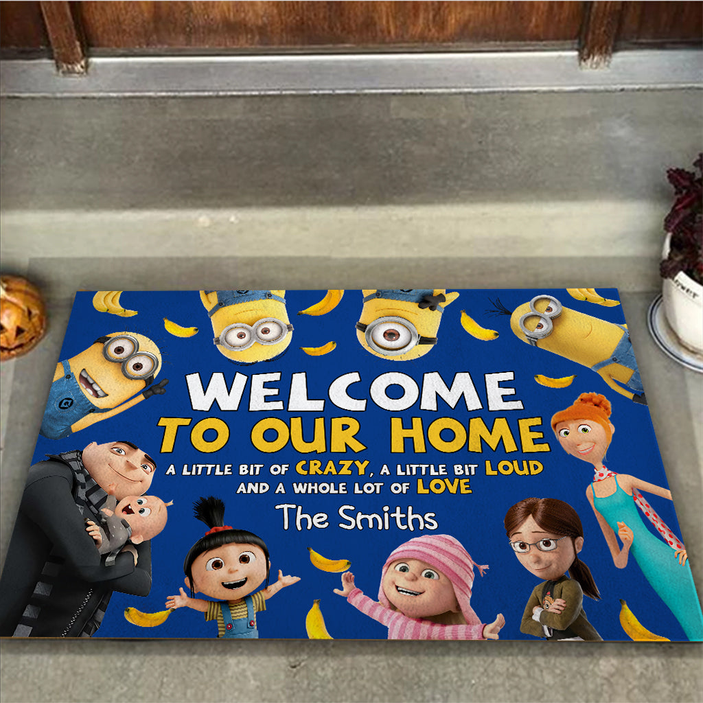 Welcome To Our Home - Personalized Doormat