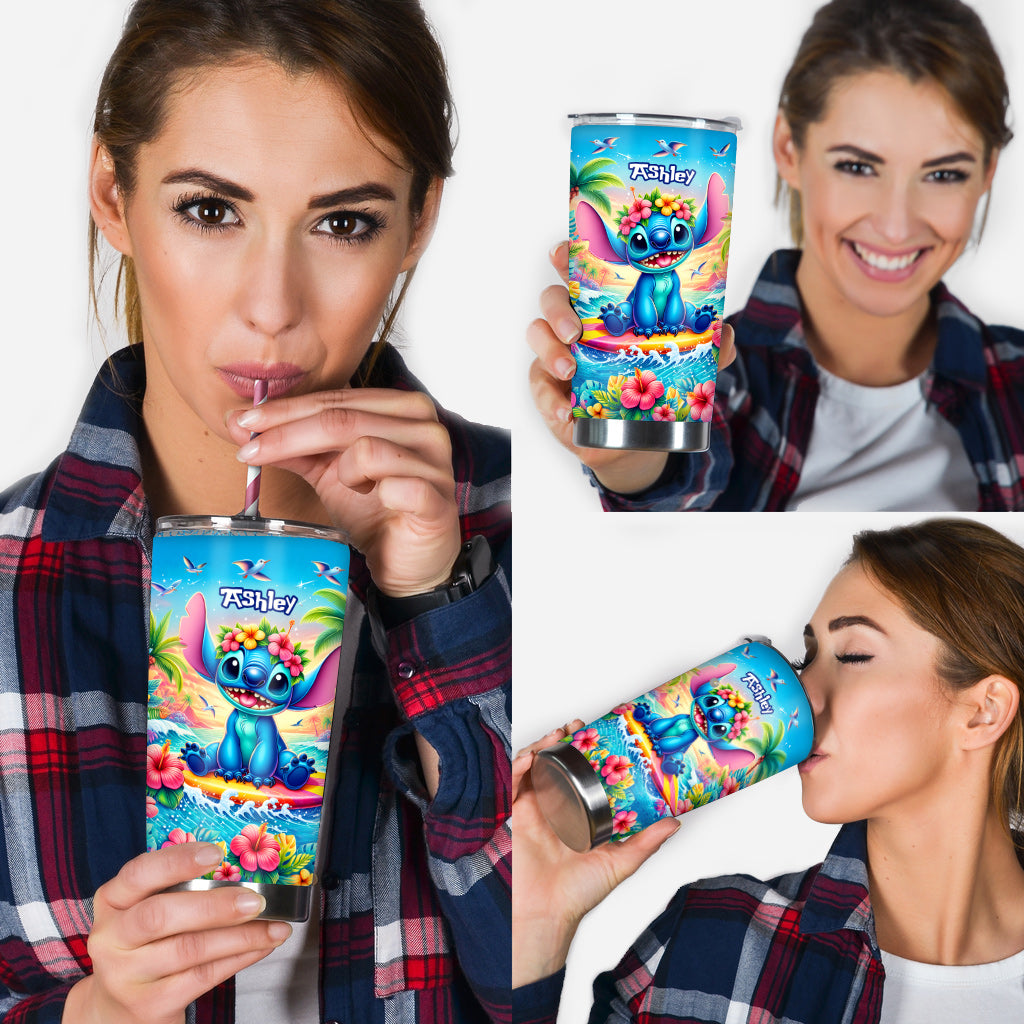 Ohana Summer - Personalized Ohana Tumbler