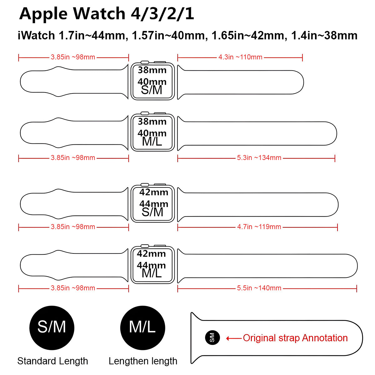 Ohana - Personalized Ohana Apple Watch Band