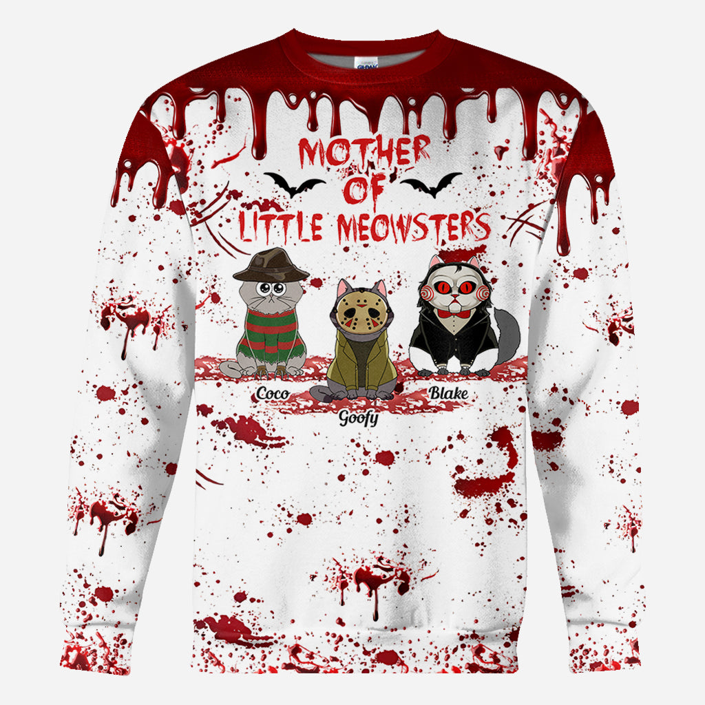 Mother Of Little Meowsters 
- Personalized Cat All Over Shirt