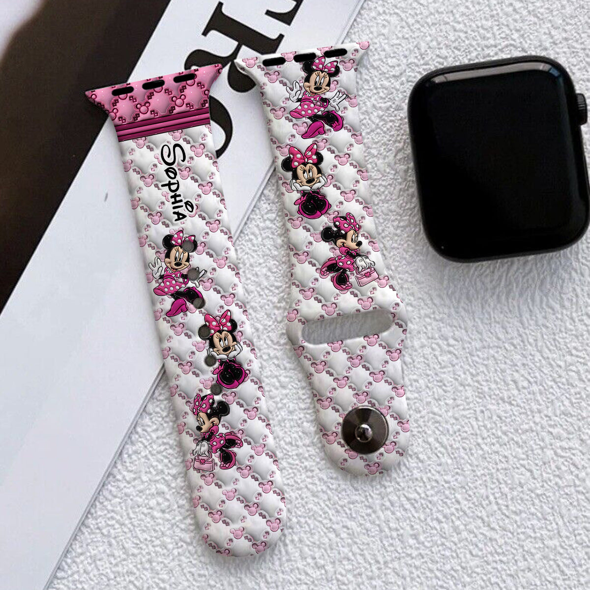 Cute Mouse Ears - Personalized Mouse Apple Watch Band