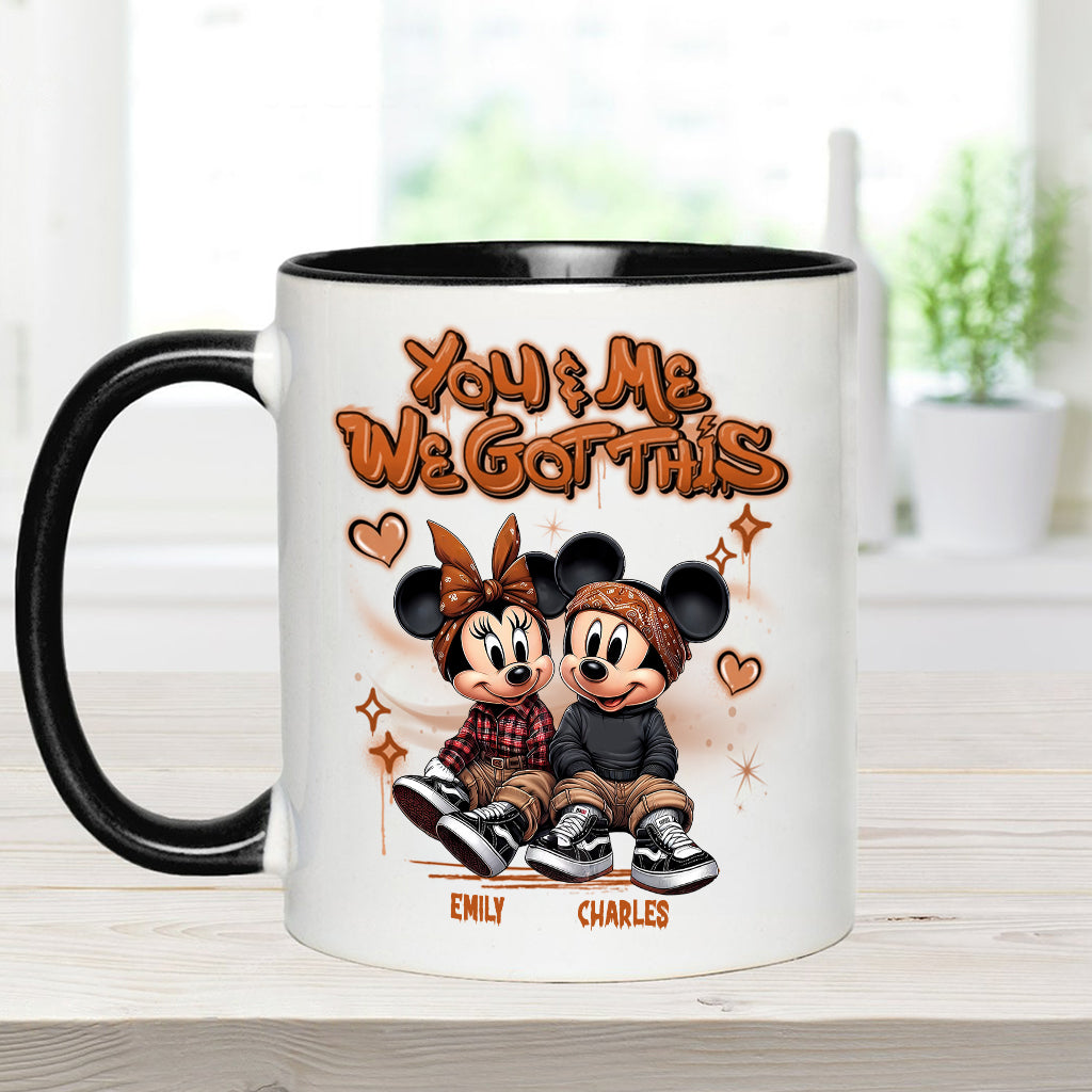 We Got This - Personalized Mouse Accent Mug