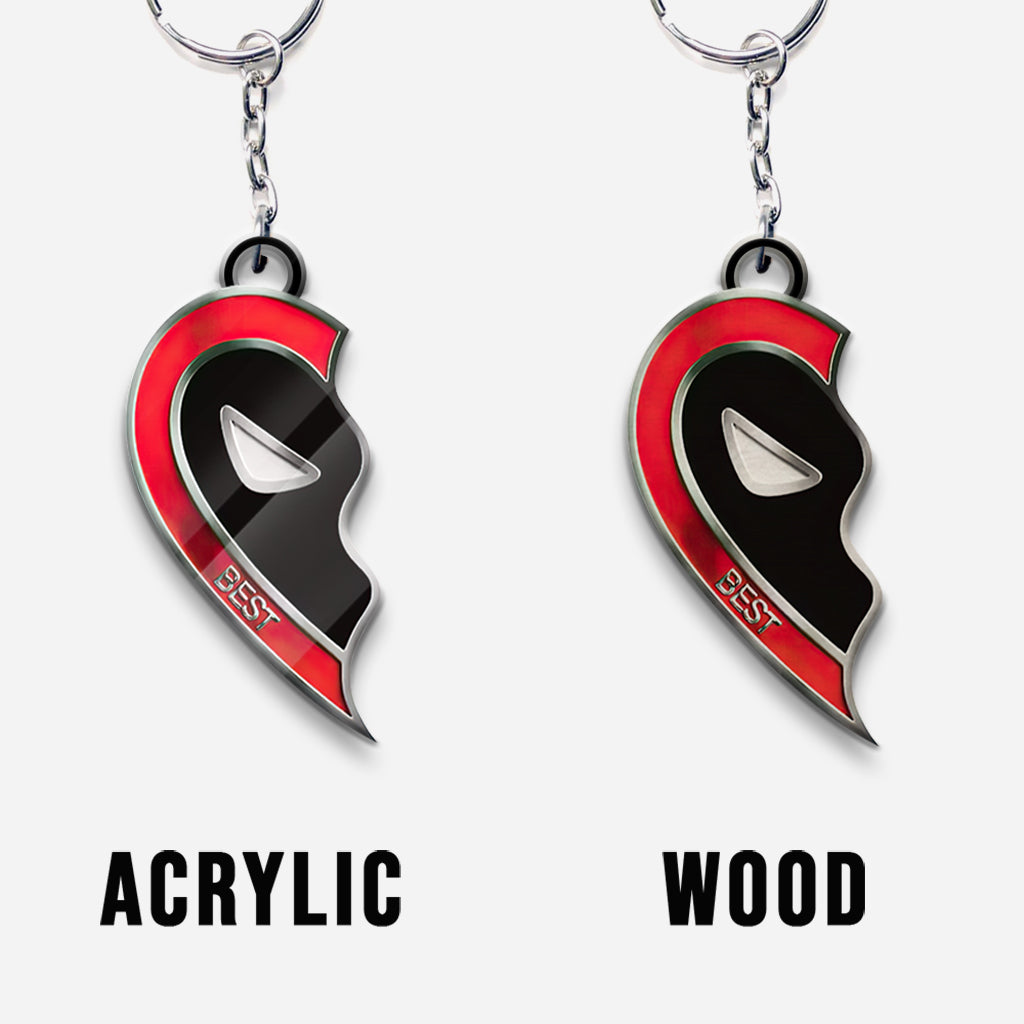 Bestie Forever - Personalized The Psychopath Matching Keychain