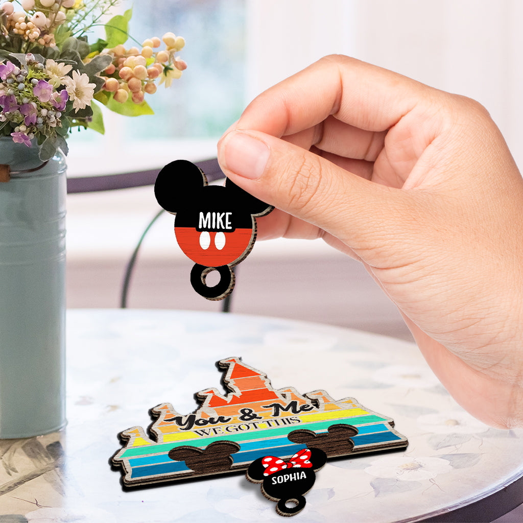 We Got This - Personalized Mouse Key Holder