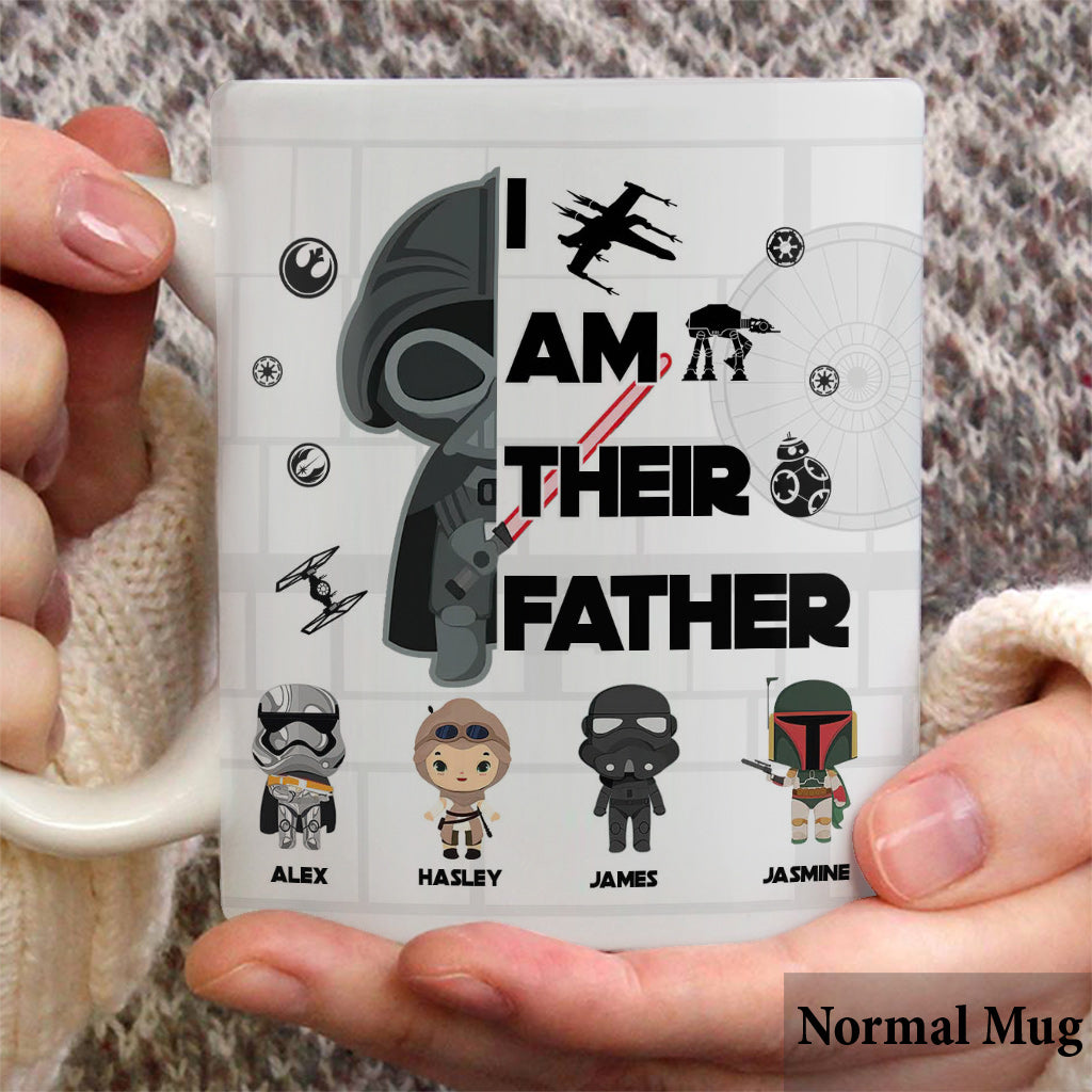 I Am Their Father - Personalized The Force Mug