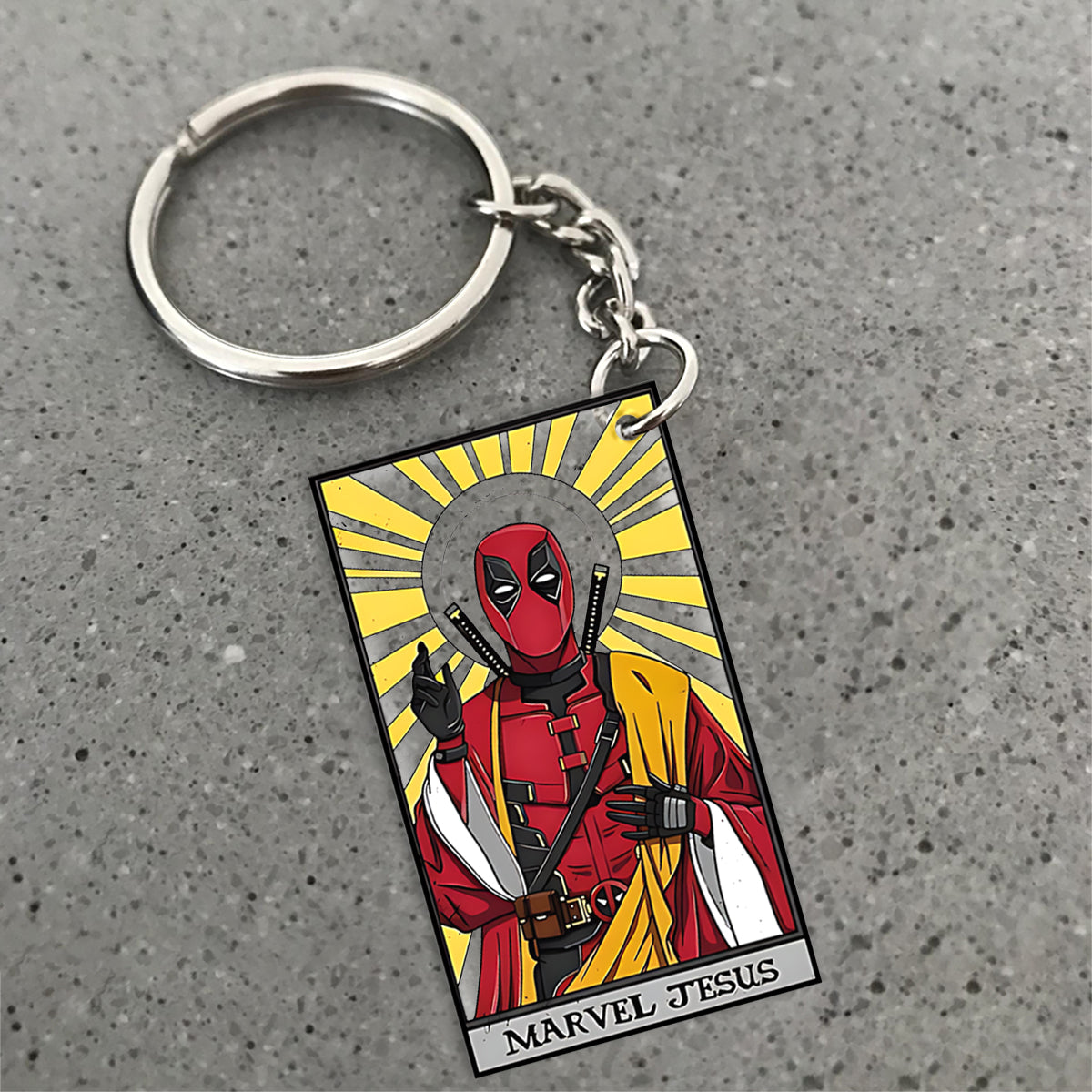 Superheoro God - Personalized The Psychopath Keychain