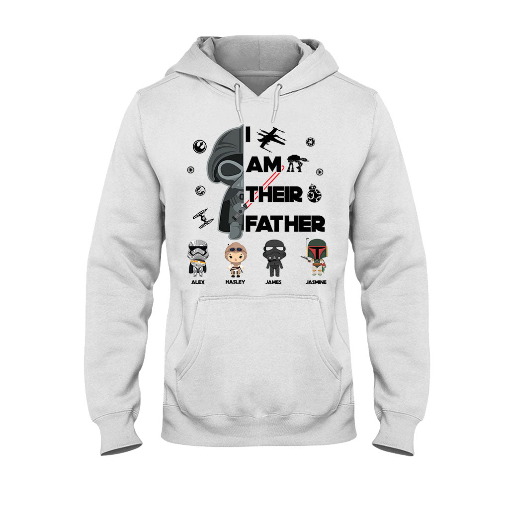 I Am Their Father - Personalized The Force T-shirt And Hoodie