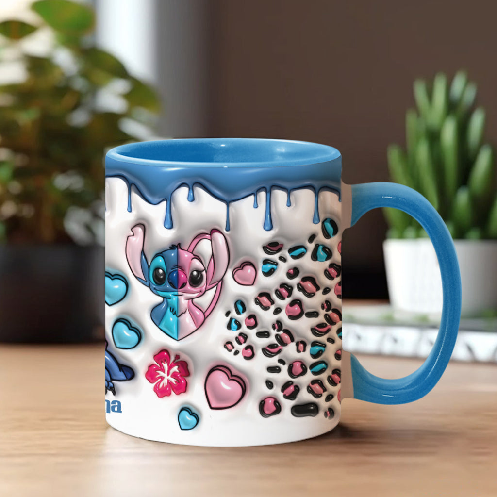 Ohana Love - Personalized Ohana Accent Mug