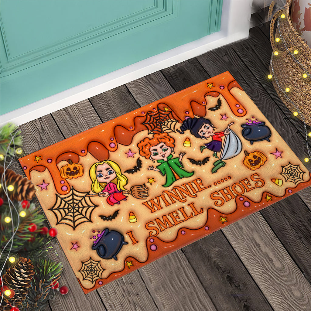 I Smell Shoes - Three Witches Doormat