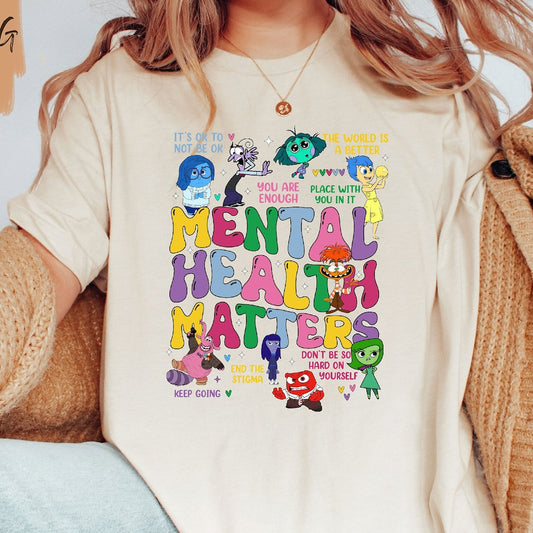 Mental Health Matter Shirt / Shirt / Core Memory Shirt / Inclusion Shirt Shirt / Speech Therapy Shirt / Emotions Shirt T-shirt & Hoodie