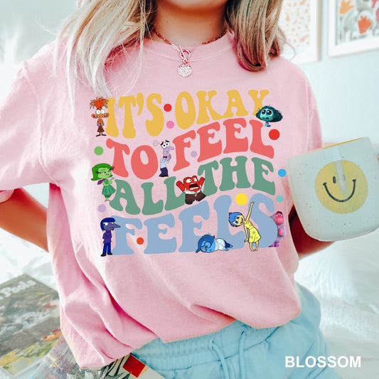 It's OK To Feel Shirt, Plxar Shirt, Family Trip Shirt T-shirt & Hoodie