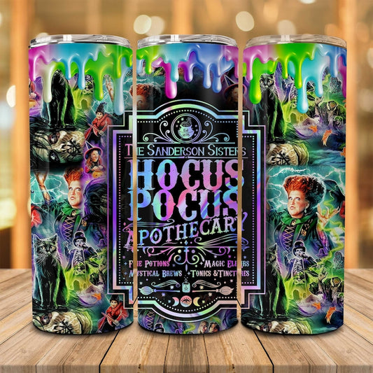 Halloween Witches Sisters Skinny Tumbler Halloween Skinny Tumbler 0924