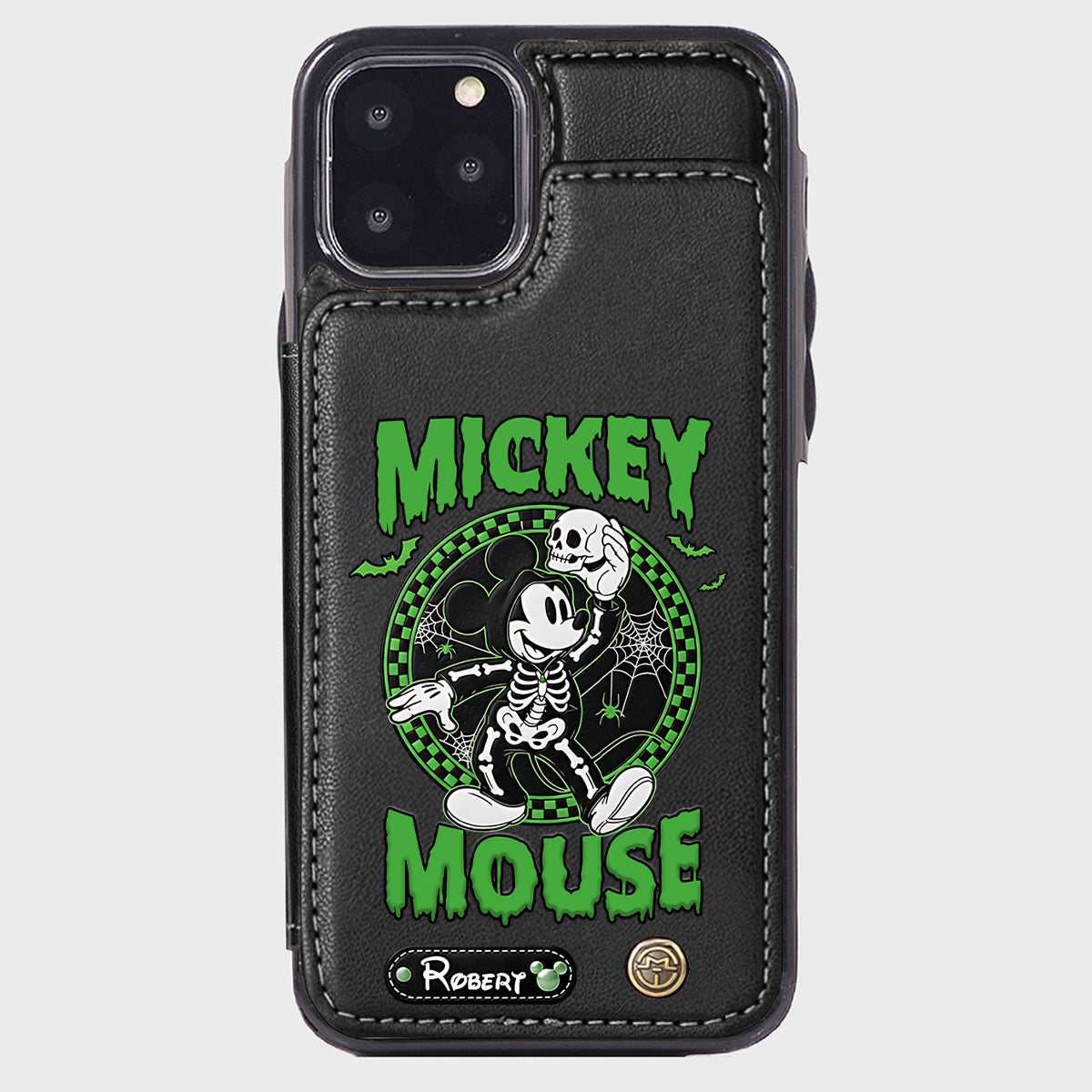 No So Scary Party - Personalized Mouse Wallet Phone Case