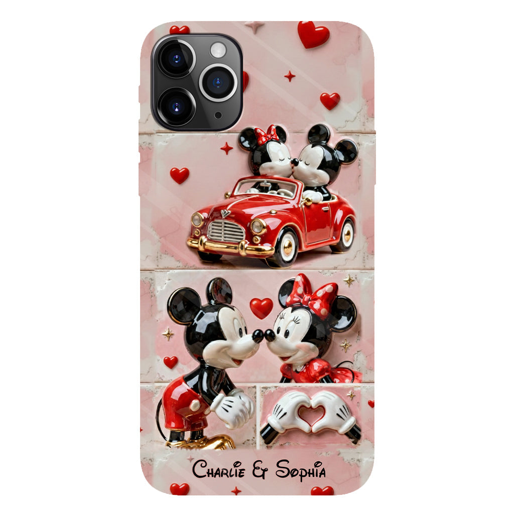 Happily Ever After - Personalized Mouse Full Print Phone Case